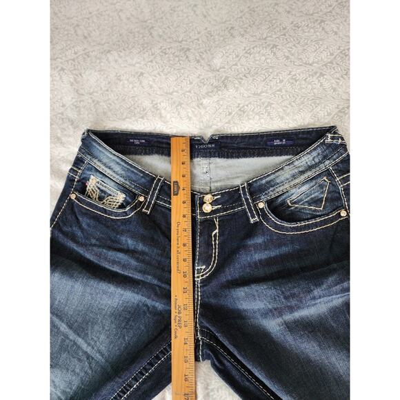 Vigoss Jeans The New York Capri, Used, Plus Size 18 Length 21 - Picture 4 of 8